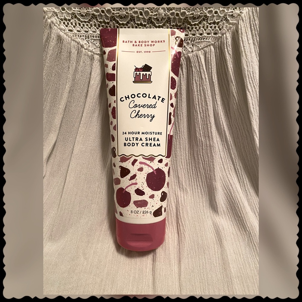 New Bath and Body Works Chocolate Covered Cherry Ultra Shea Body Cream